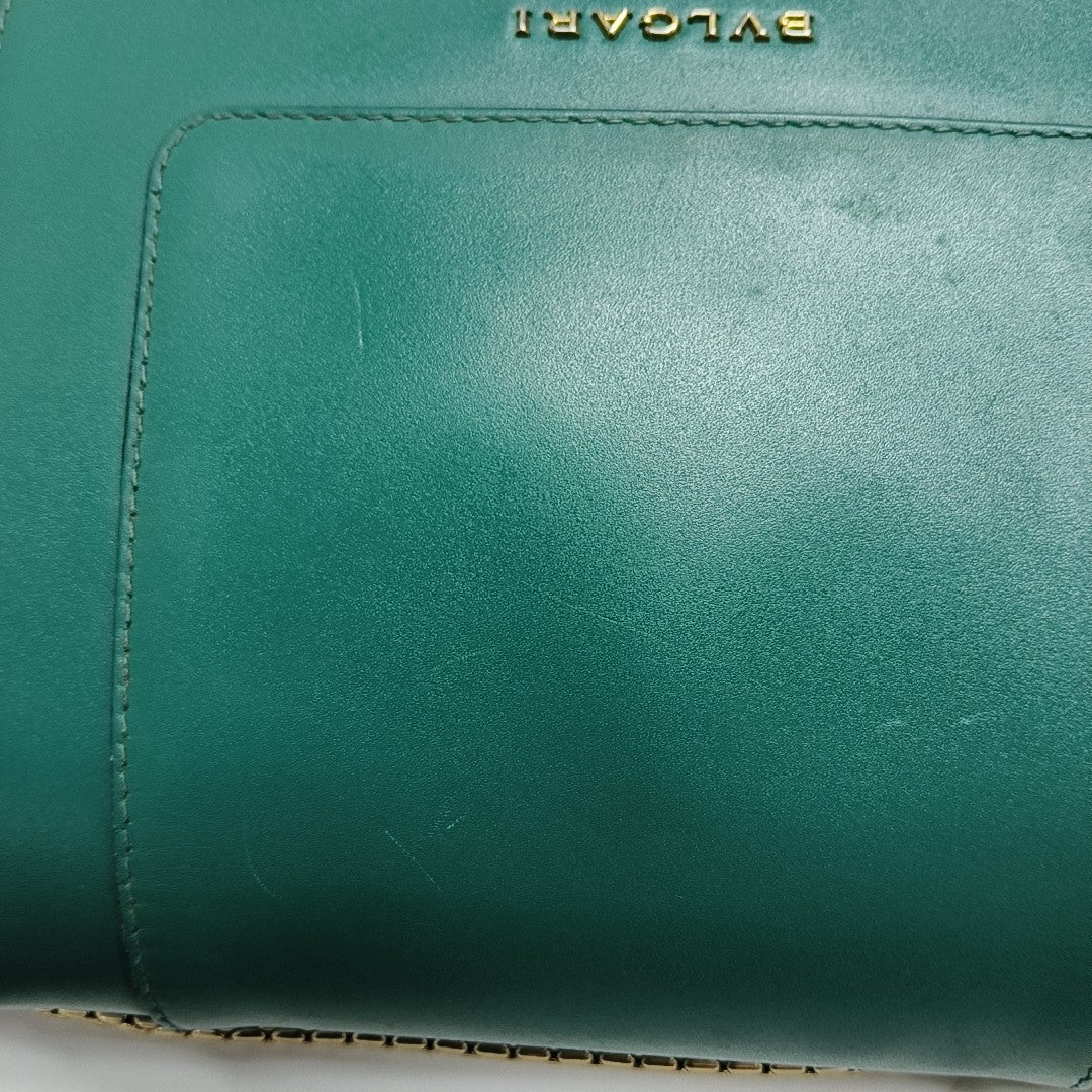 SERPENTI FOREVER Medium Calfskin Green