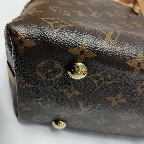 CARRYALL PM Monogram Coated Canvas Brown