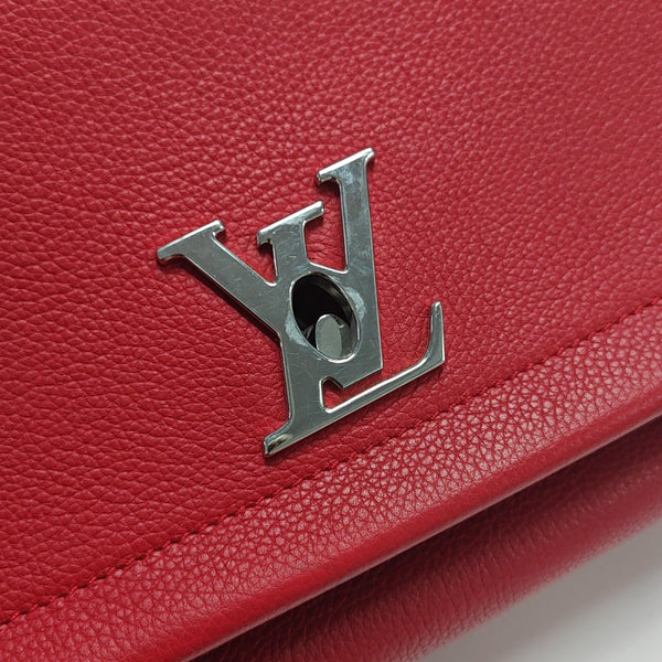 LOCKME BB Calfskin Red