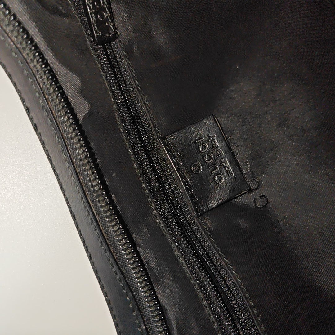 Canvas Shoulder Bag Black