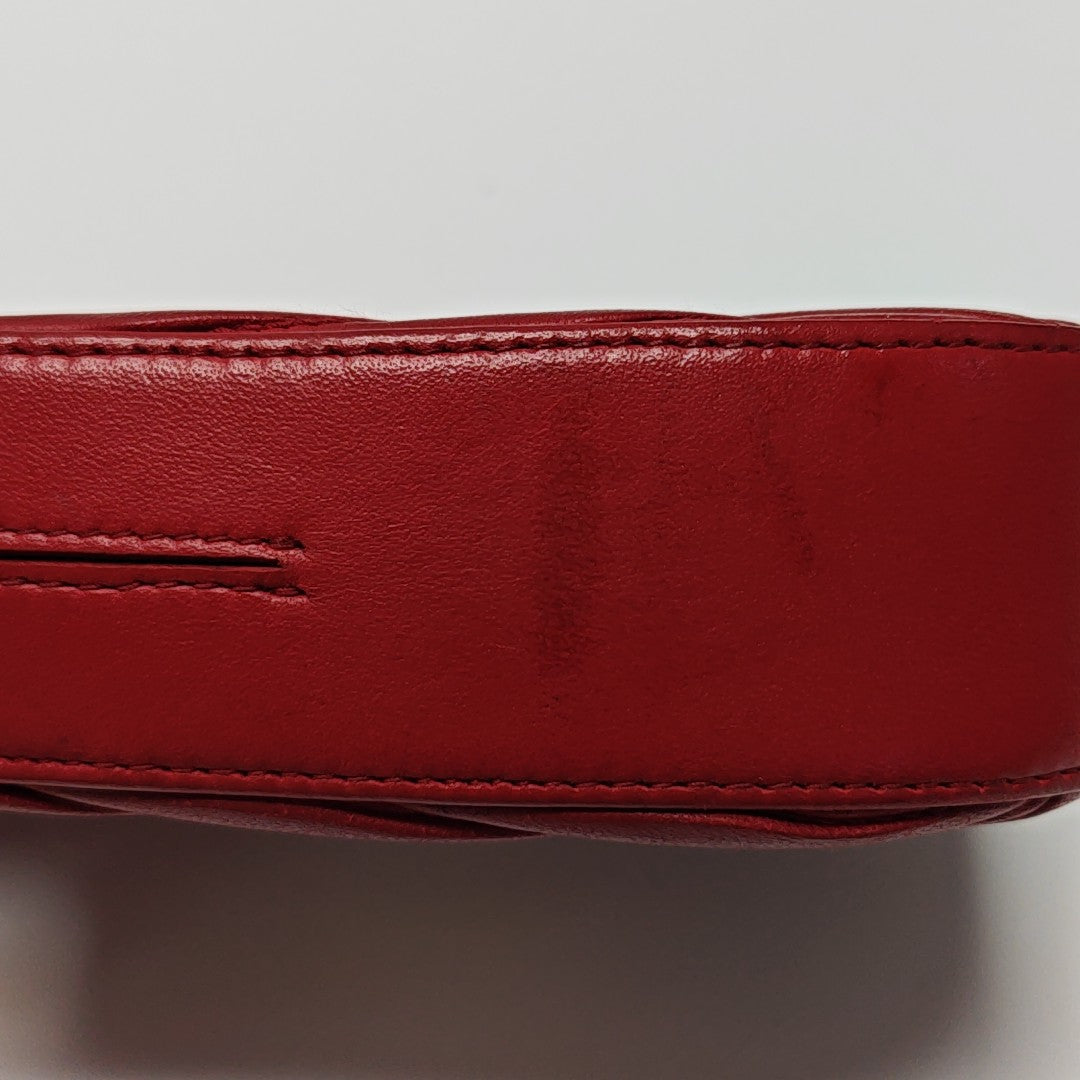 Matelassé Lambskin Red