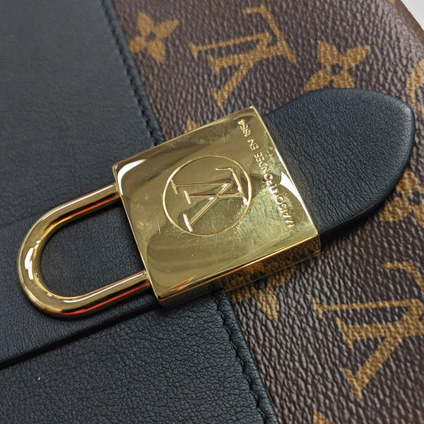 LOCKY BB Monogram Coated Canvas Brown