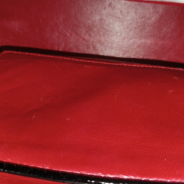 Galleria Medium Saffiano Calfskin Black