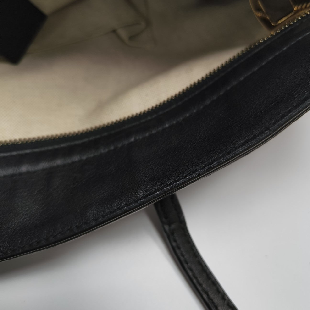 Microguccissima Monogram Calfskin Black