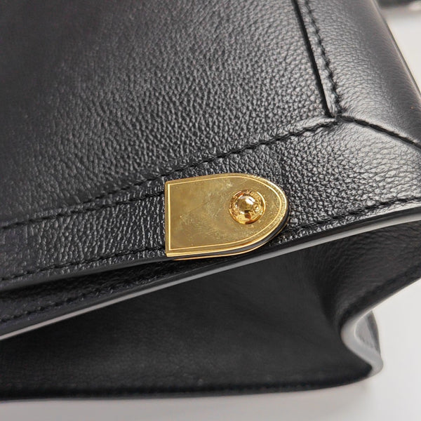 CITY STEAMER PM Calfskin Black