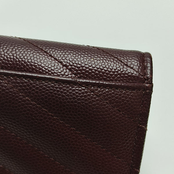 MONOGRAM Quilted Calfskin Red Wallet