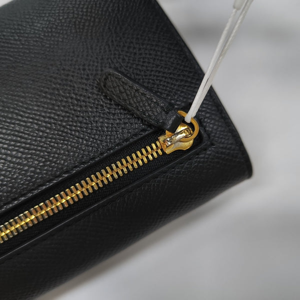 Sharp Calfskin Black