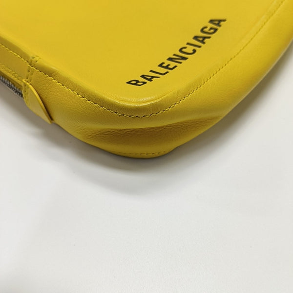 Triangle Calfskin Yellow