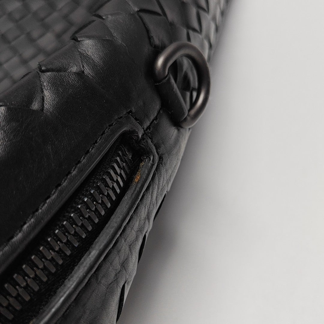 Calfskin Crossbody Bag Black