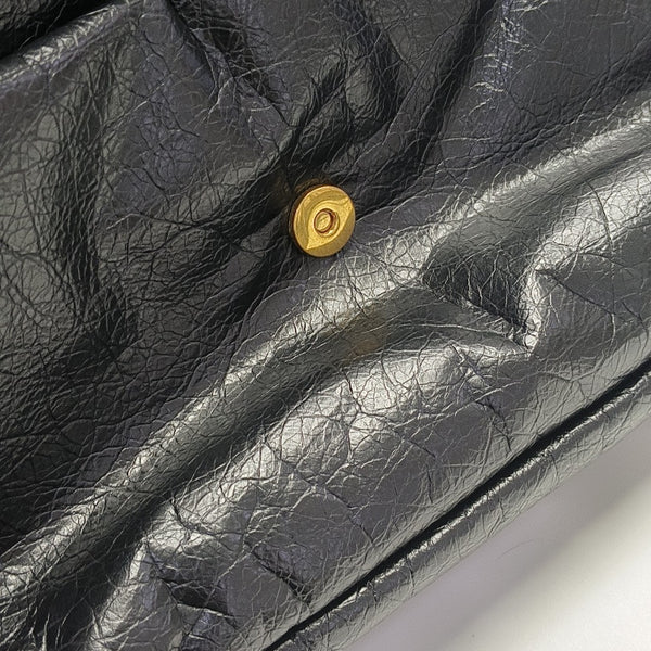 Monaco Small Calfskin Black