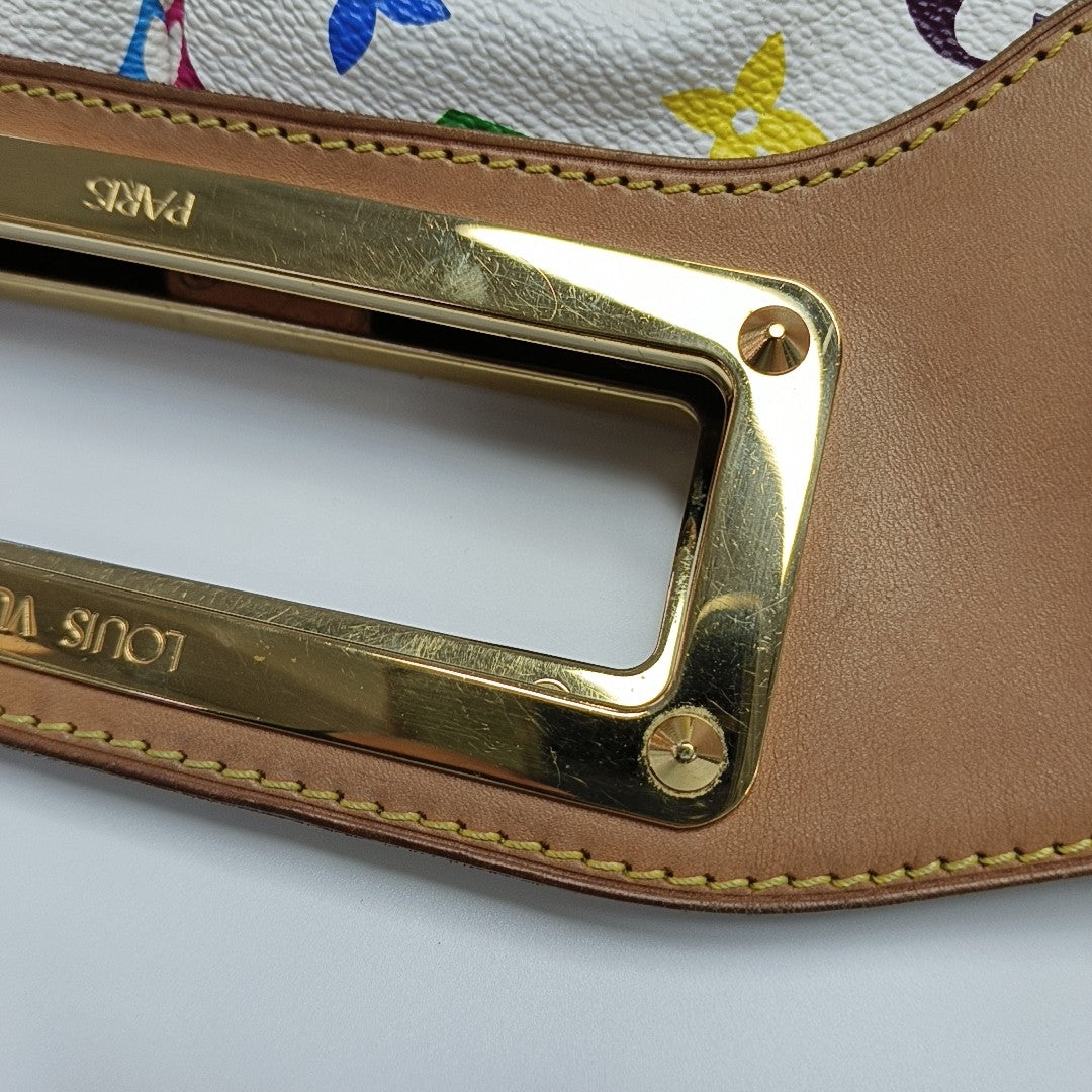 LV × TM JUDY MM Monogram Coated Canvas White