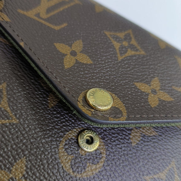 FÉLICIE Monogram Coated Canvas Brown