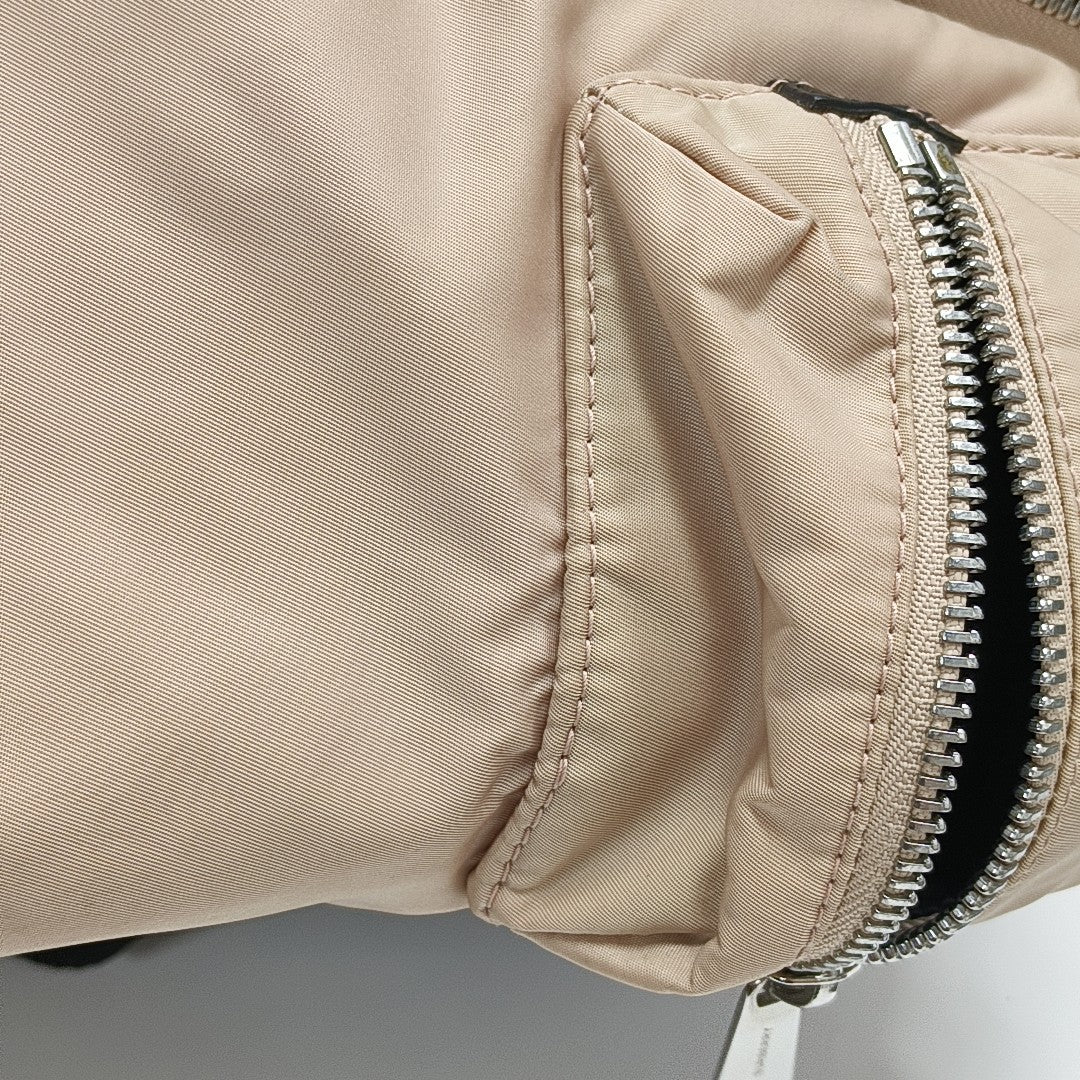 The Rucksack Medium Nylon Pink