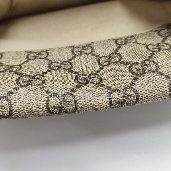 Neo Vintage Small Monogram Coated Canvas Beige