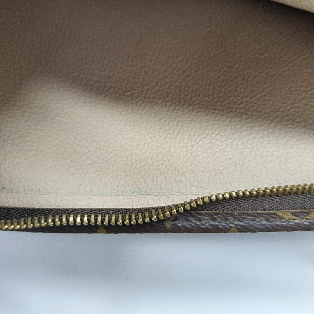 TOILET POCKET 26 Monogram Coated Canvas Brown
