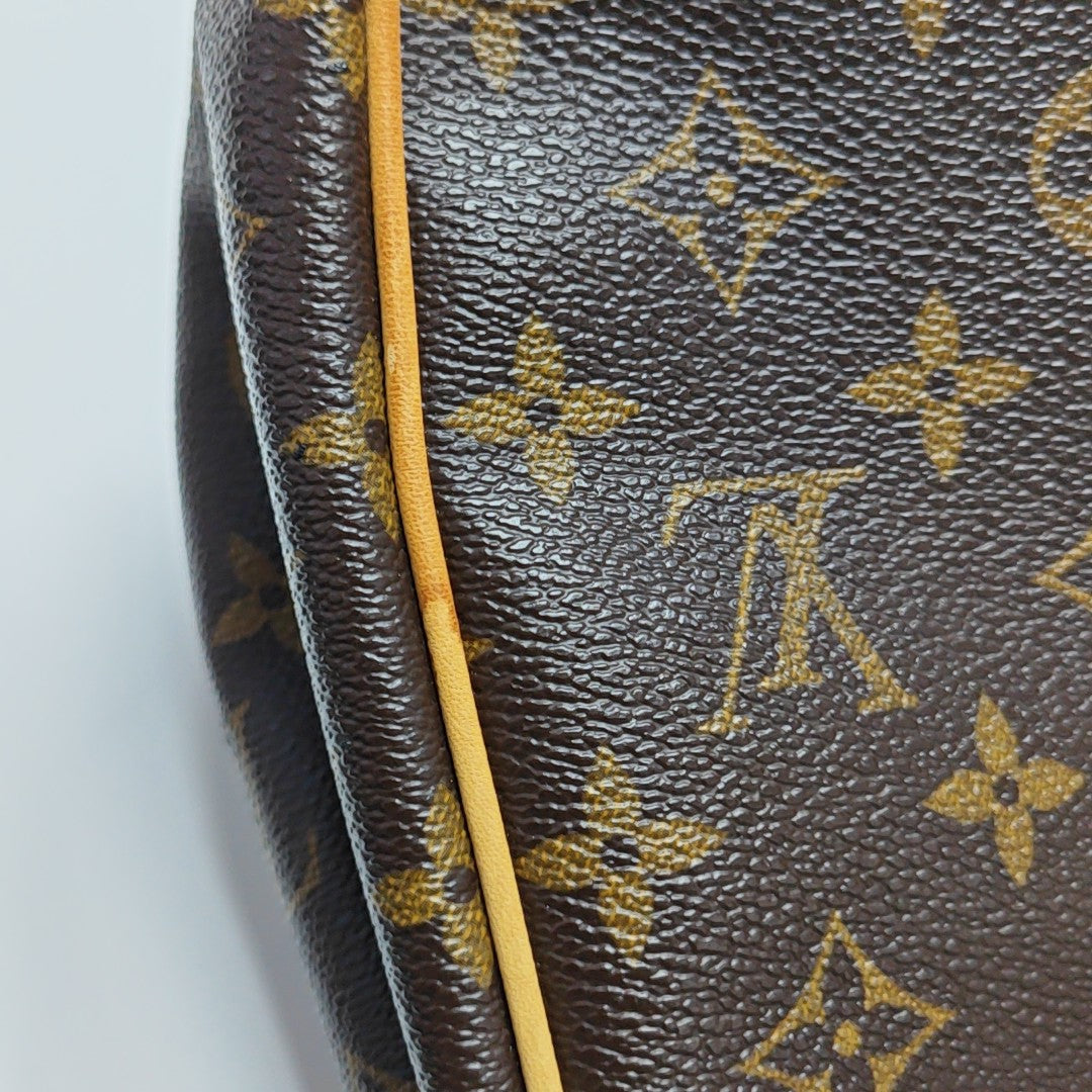 BATIGNOLLES GM Monogram Coated Canvas Brown