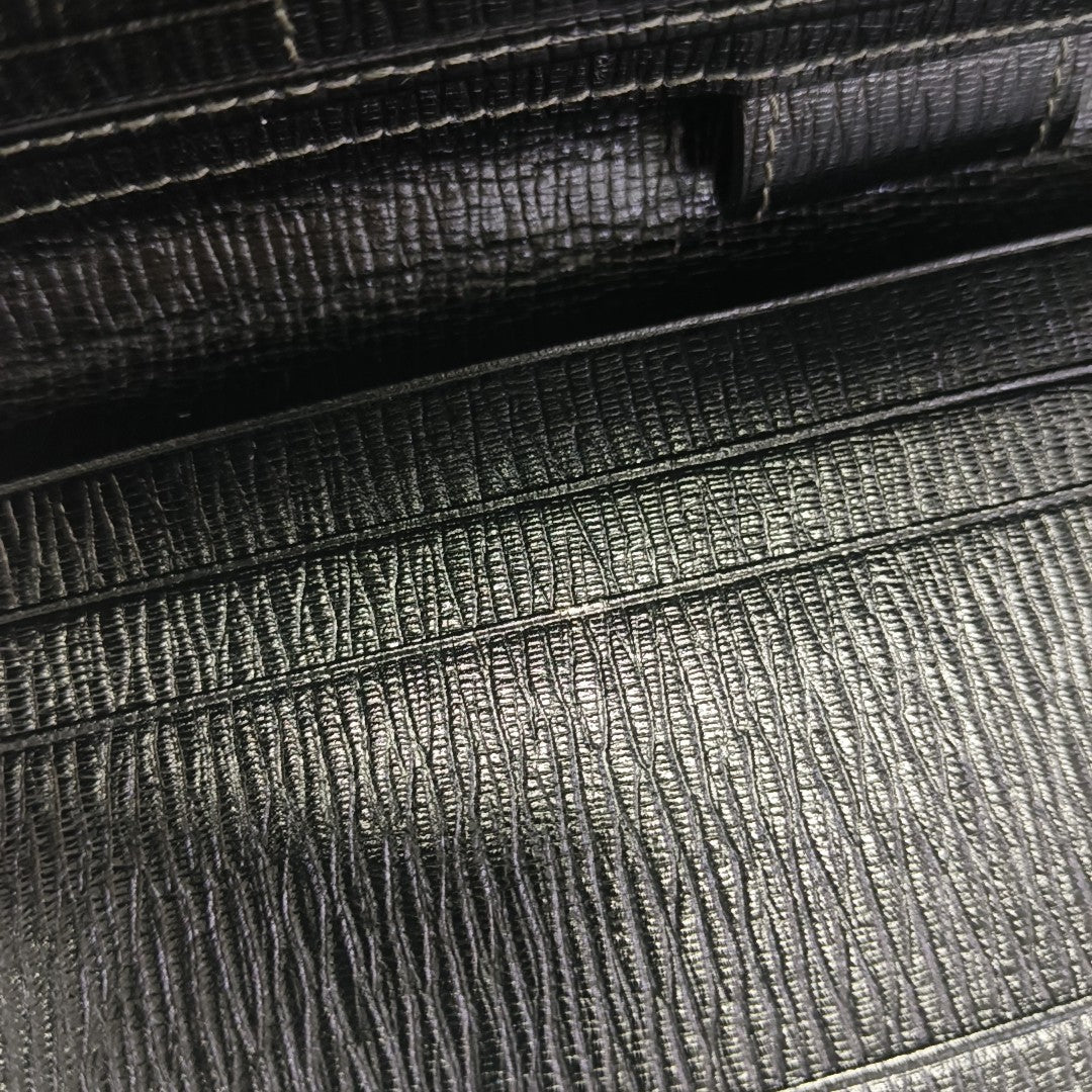 Calfskin Wallet Black