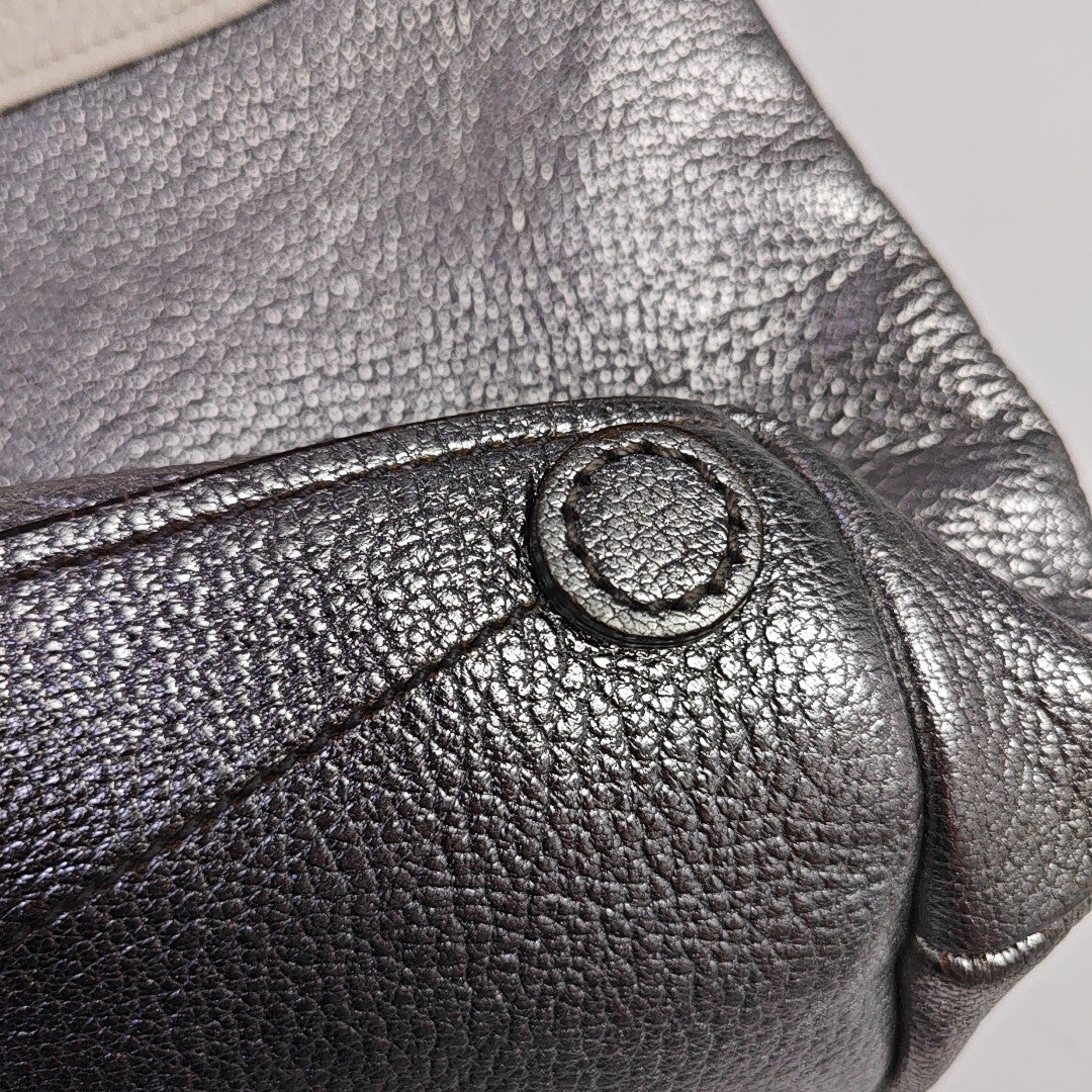 Madras Calfskin Silver