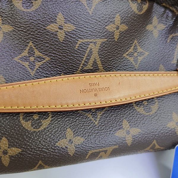 BUMBAG Monogram Coated Canvas Brown