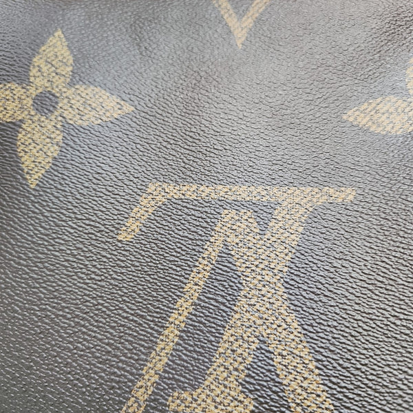 ONTHEGO MM Monogram Coated Canvas Brown