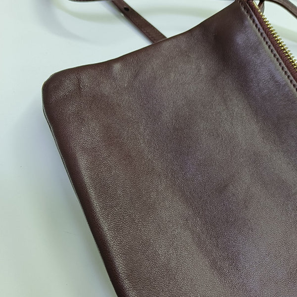 TRIO Small Lambskin Red