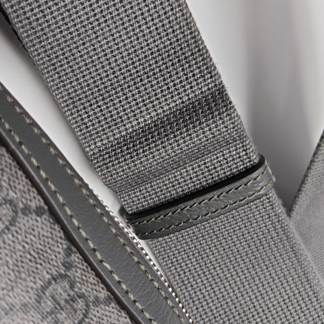 Ophidia Monogram Coated Canvas Gray