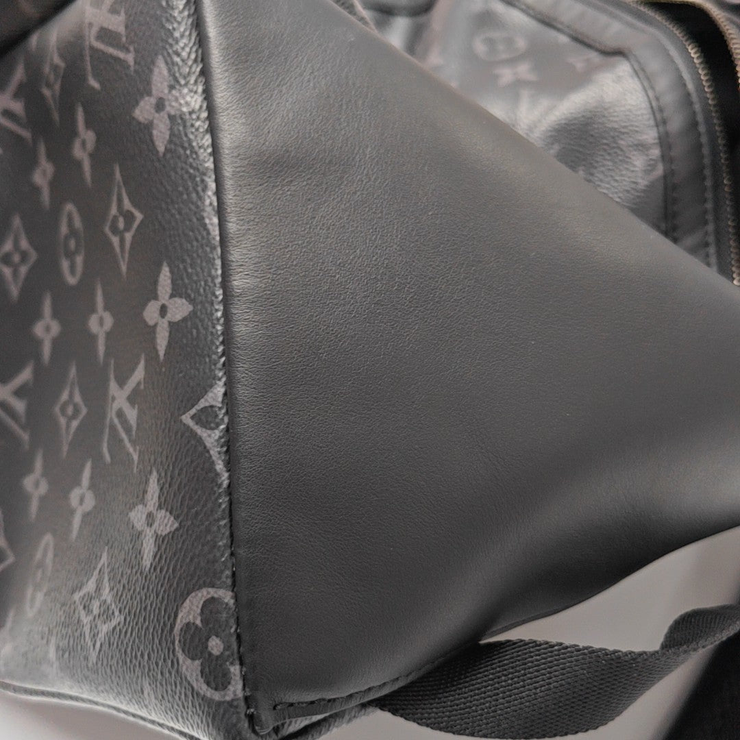 DISCOVERY PM Monogram Coated Canvas Black