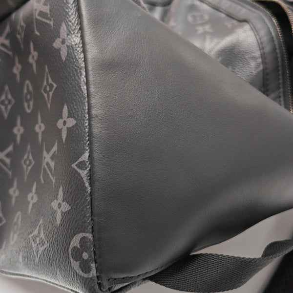 DISCOVERY PM Monogram Coated Canvas Black