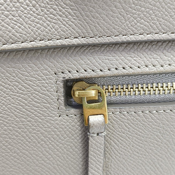 BELT Nano Calfskin Gray