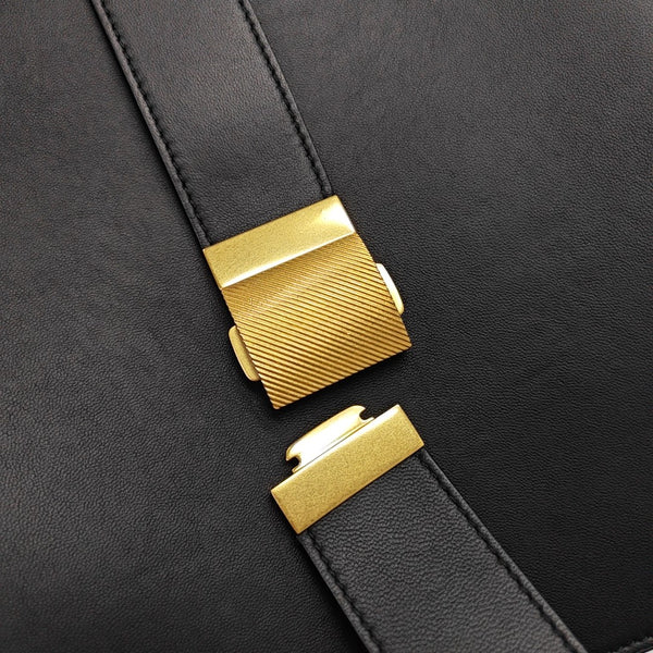 Marie Lambskin Black