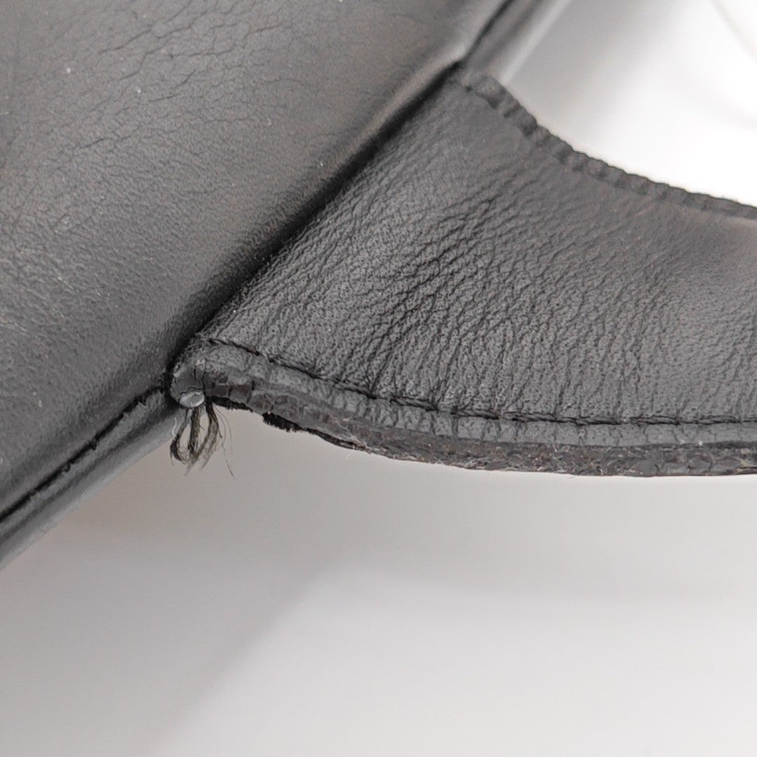 RACER Monogram Calfskin Black