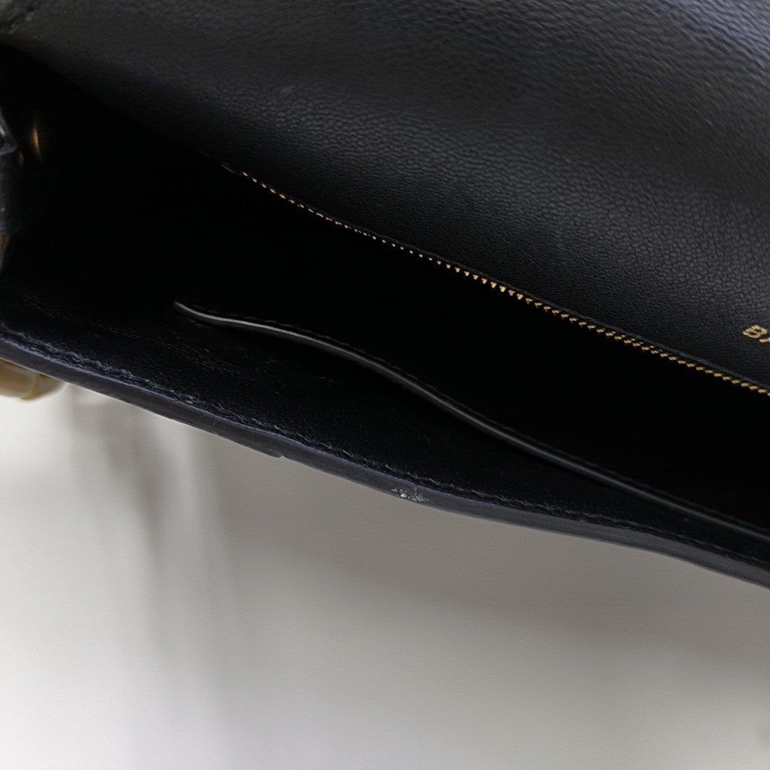 Downtown Small Calfskin Black