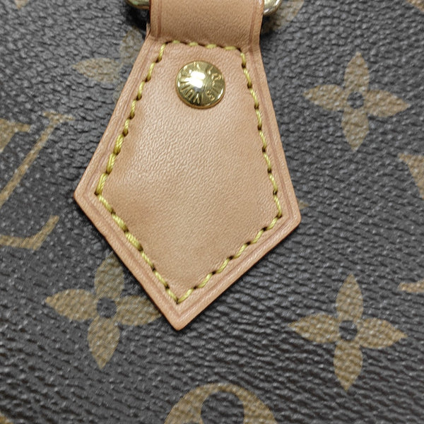SPEEDY 20 Monogram Coated Canvas Brown