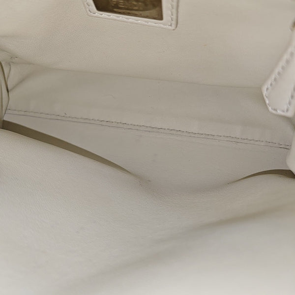 Peekaboo Mini Calfskin White