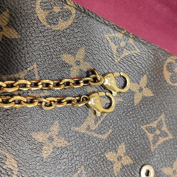 FÉLICIE Monogram Coated Canvas Brown