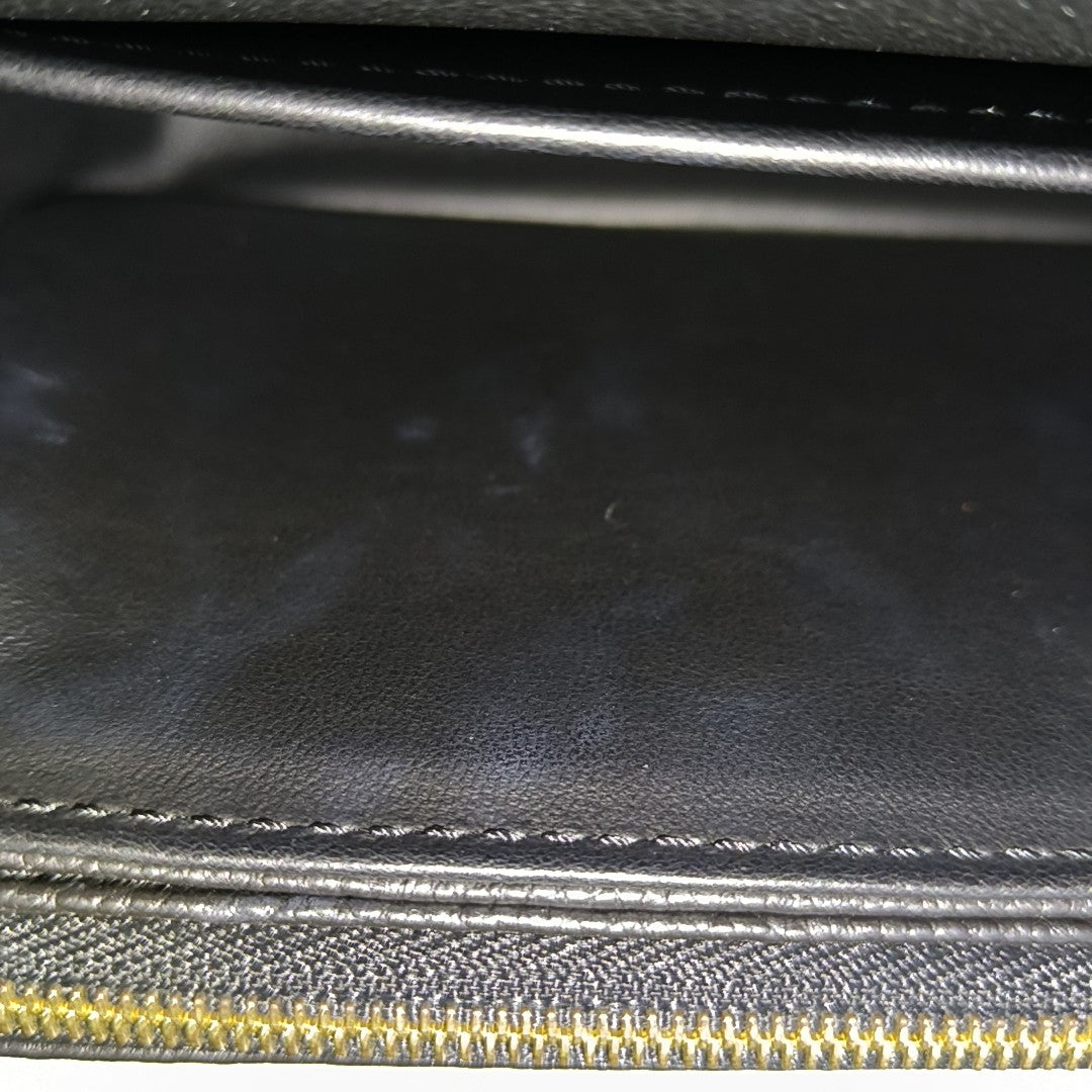 MARCEAU Monogram Calfskin Black