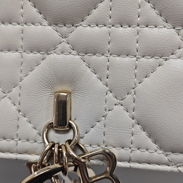 My Dior MISS DIOR Cannage Lambskin White