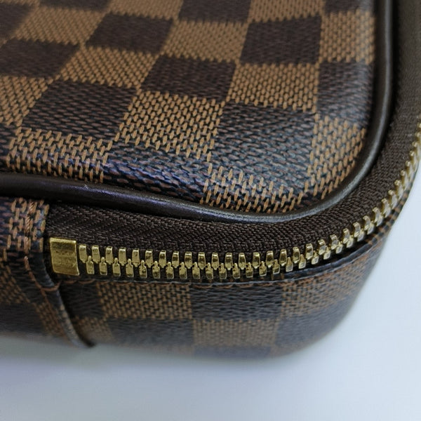 SABANA Damier Ebene Coated Canvas Brown