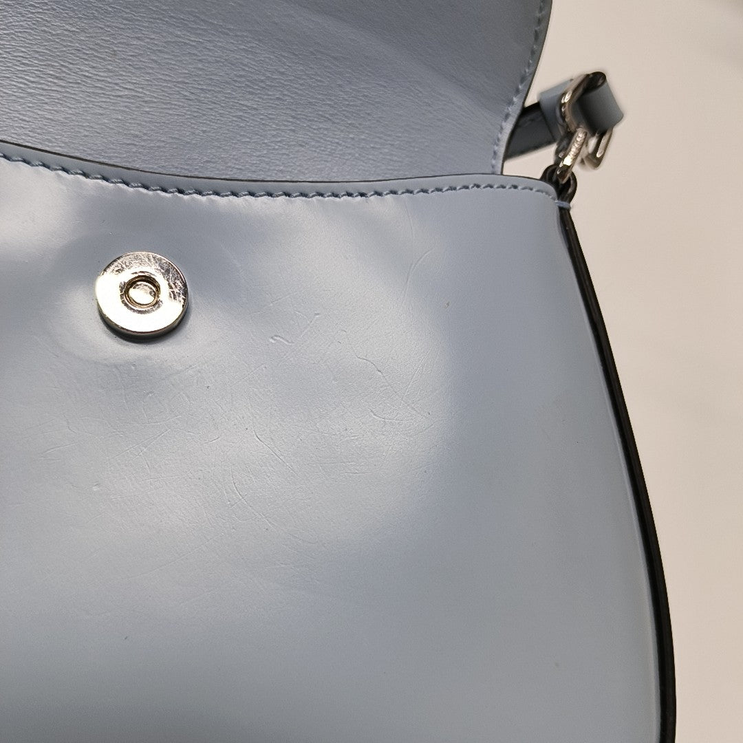 Cleo Mini Calfskin Blue