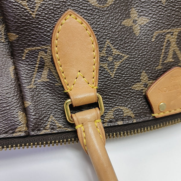 TURENNE Monogram Coated Canvas Brown