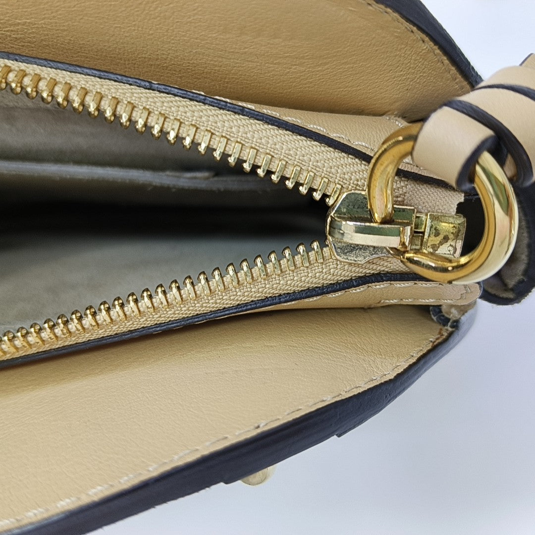 Pixie Small Calfskin Beige