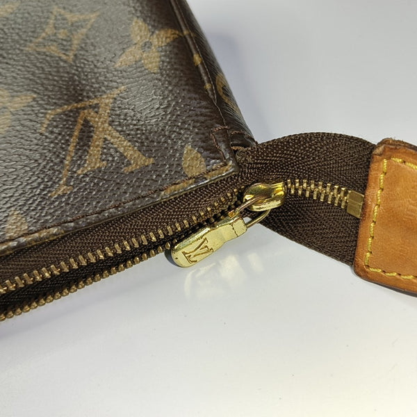 ACCESSOIRES GM Monogram Coated Canvas Brown