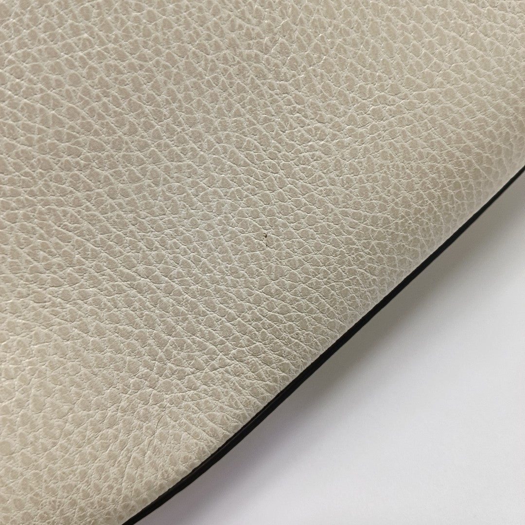 Interlocking G Mini Calfskin Beige