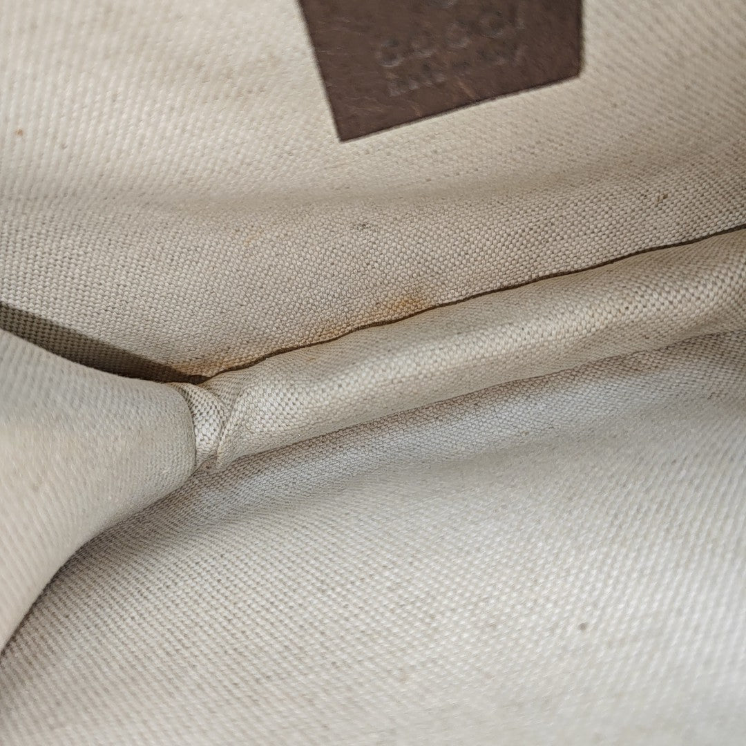 Neo Vintage Small Monogram Coated Canvas Beige