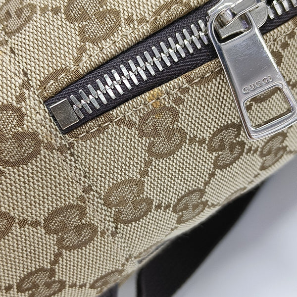 Monogram Canvas Backpack Brown