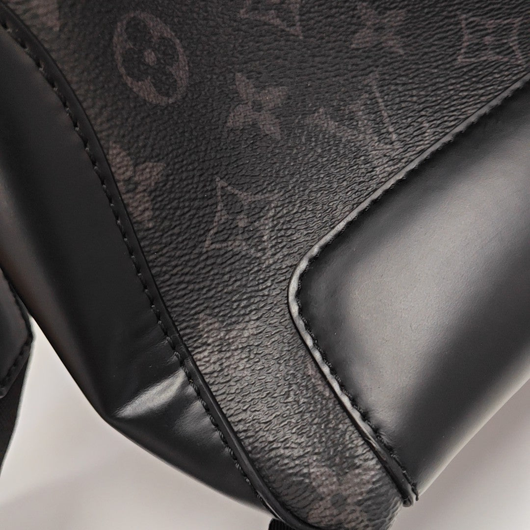 VOYAGER PM Monogram Coated Canvas Black