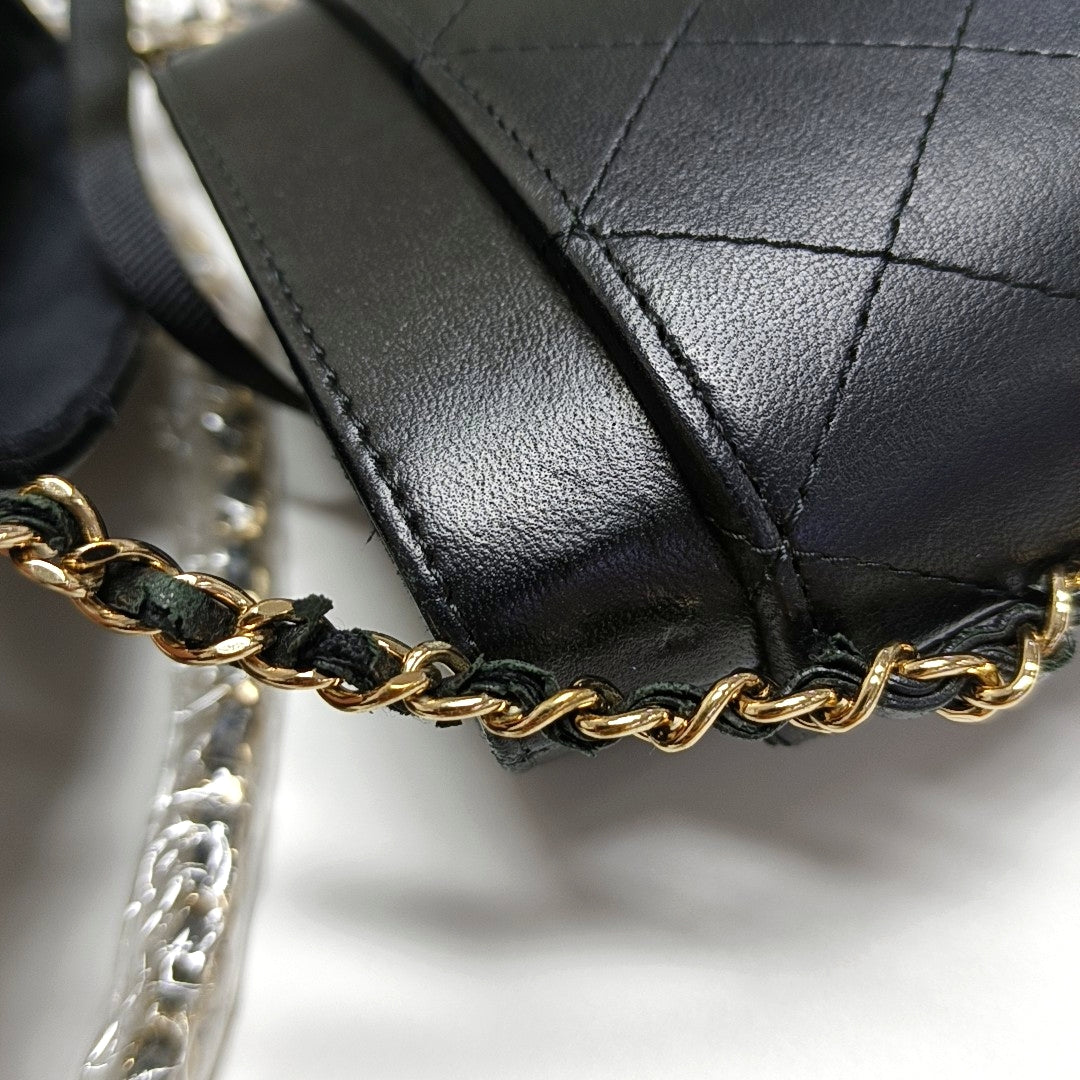 Quilted Lambskin Black