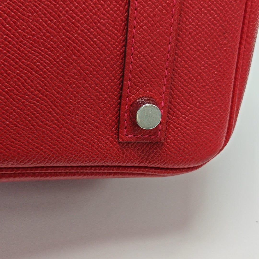 Birkin 30 Epsom Red