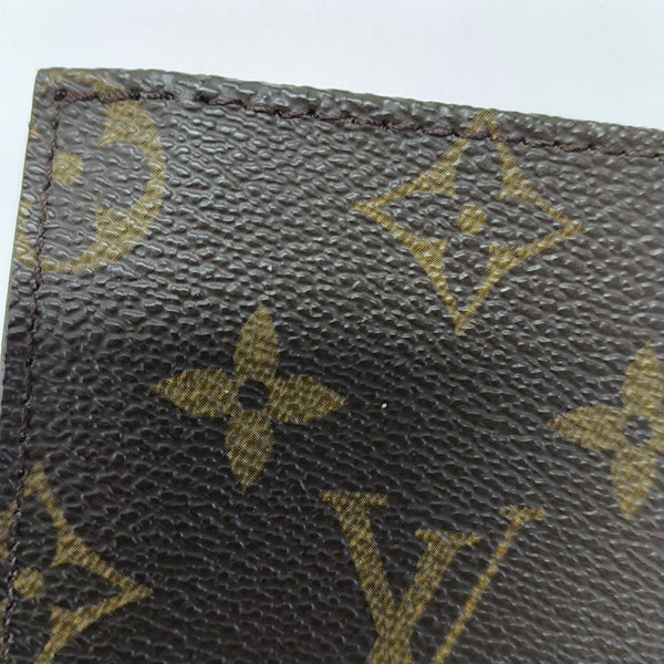 BUCKET Monogram Coated Canvas Brown