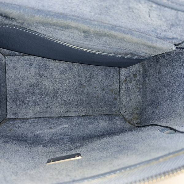 BELT Micro Calfskin Blue